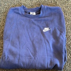 Nike sweatshirt blue